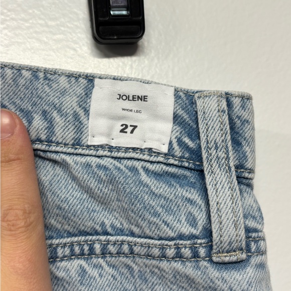 NWT Hudson Jolene High Waist Wide Leg Light Wash Jeans Size 27 - Picture 6 of 8